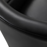 Pascual Classic Genuine Leather Swivel Chair With Nailhead Trim Arm by HULALA HOME