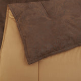 Paseo Road by HiEnd Accents Accents Del Rio Tooled Faux Leather Comforter Set, 5PC