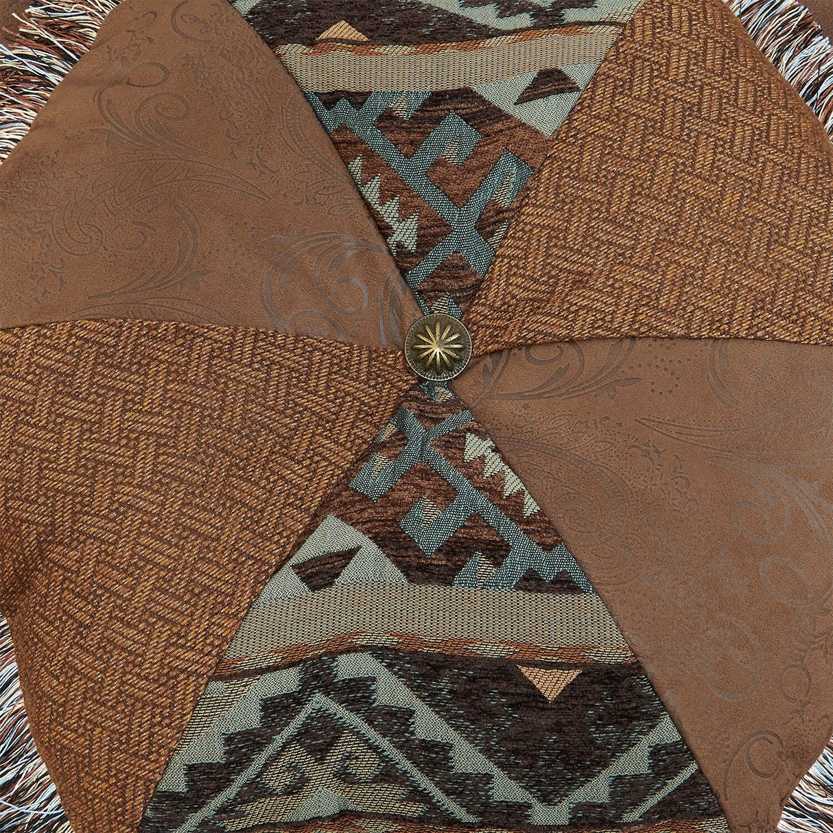 Paseo Road by HiEnd Accents Accents Del Rio Tooled Faux Leather Comforter Set, 5PC
