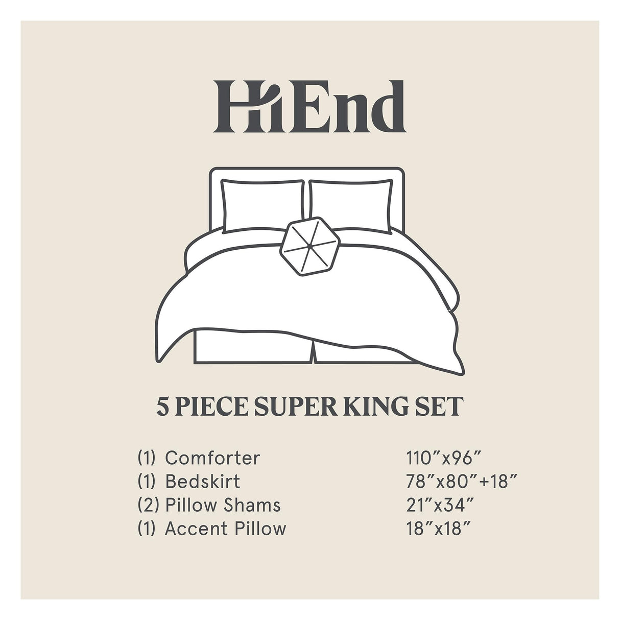 Paseo Road by HiEnd Accents Accents Del Rio Tooled Faux Leather Comforter Set, 5PC