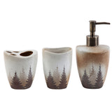 Paseo Road by HiEnd Accents Clearwater Pines Countertop Bathroom Set, 3PC