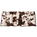 Paseo Road by HiEnd Accents Elsa Cowhide Reversible Quilted Valance, 18"x56"