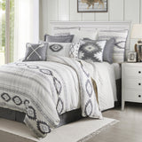 Paseo Road by HiEnd Accents Free Spirit Southwestern Aztec Comforter Set, 4PC