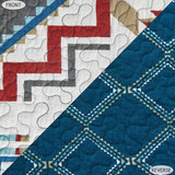 Paseo Road Spirit Valley Southwestern Bedding Aztec 3 Piece Quilt Set