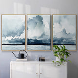 Passing Rain Storm I - Multi Piece Framed Canvas