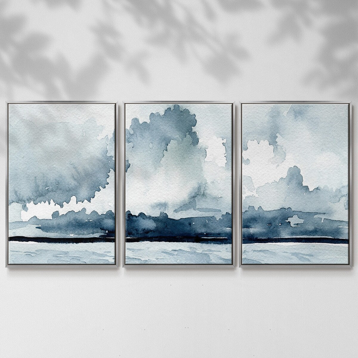 Passing Rain Storm I - Multi Piece Framed Canvas