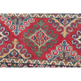 Pastel Color Stripe Super Kazak Geometric Oriental Area Rug Handmade - 9'2" x 11'8"