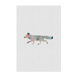 Pastel Fox Painting Abstract Animals Nature Pastels Art Print/Poster