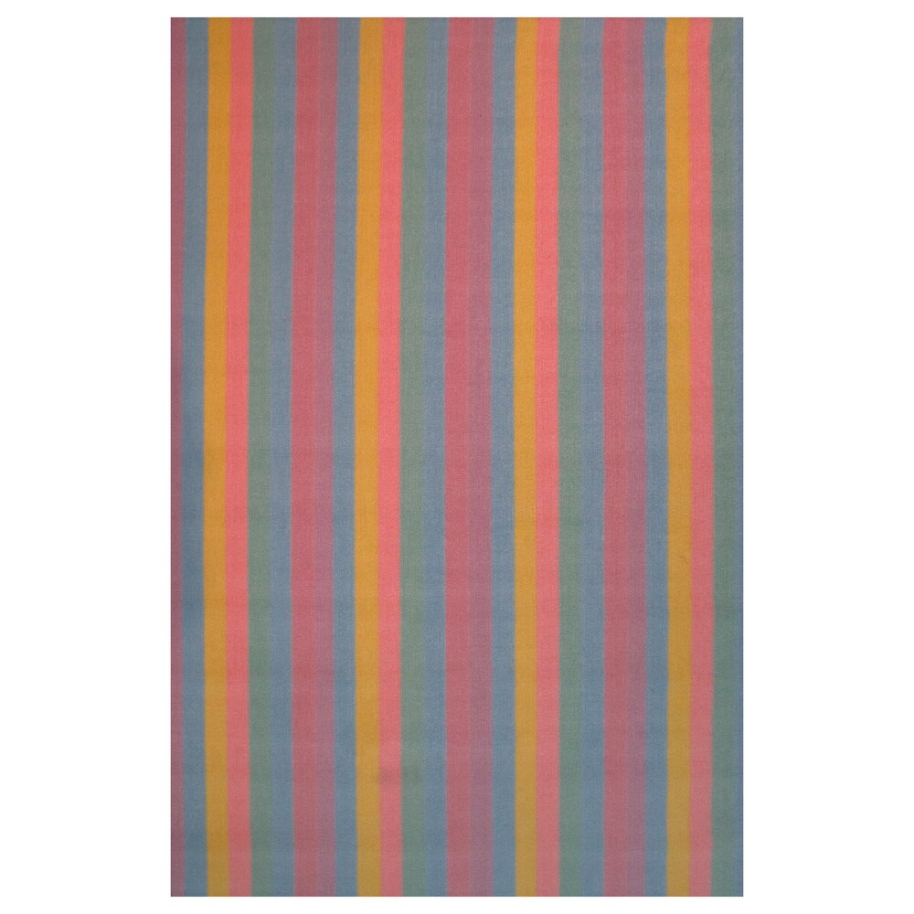 Pastel Stripe Accent Rug - 3'3" x 4'10"