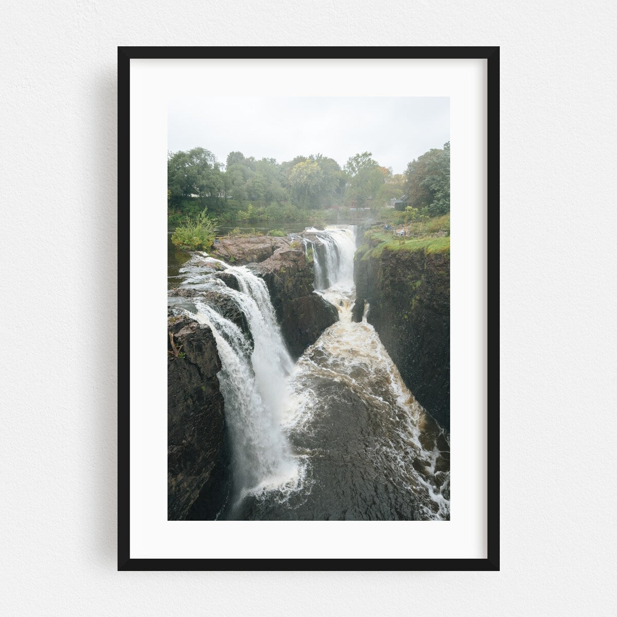 Paterson New Jersey Paterson Great Falls 01 Nature Art Print/Poster