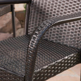Patina Outdoor 5-piece Wicker 32-inch Round Bar Set by Christopher Knight Home