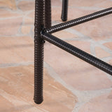 Patina Outdoor 5-piece Wicker 32-inch Round Bar Set by Christopher Knight Home