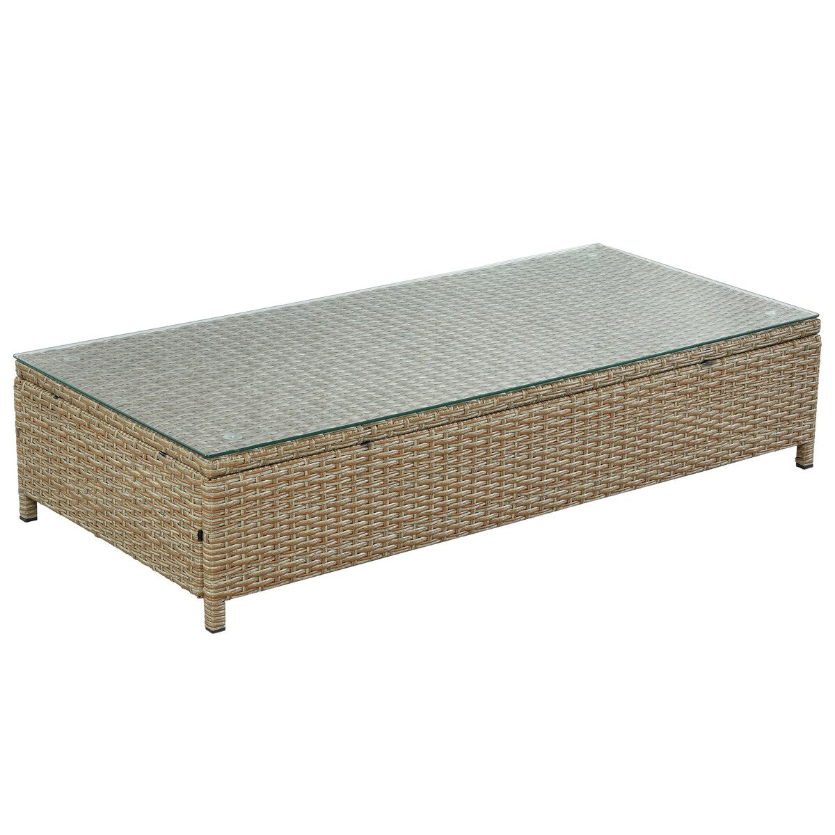 Patio 3-Piece Rattan Sofa Set