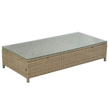 Patio 3-Piece Rattan Sofa Set