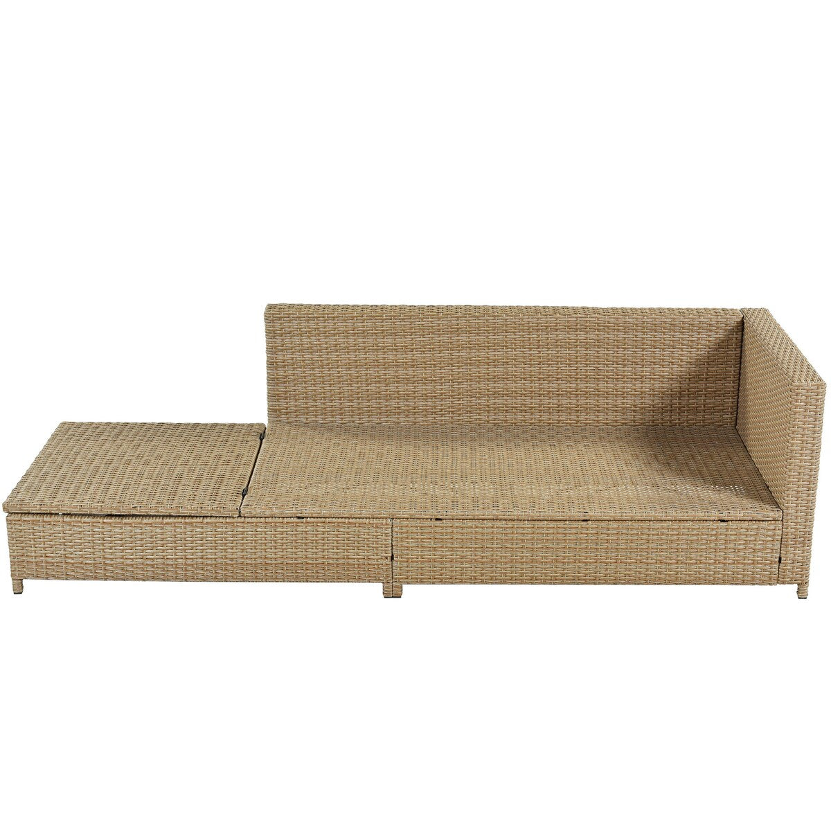 Patio 3-Piece Rattan Sofa Set