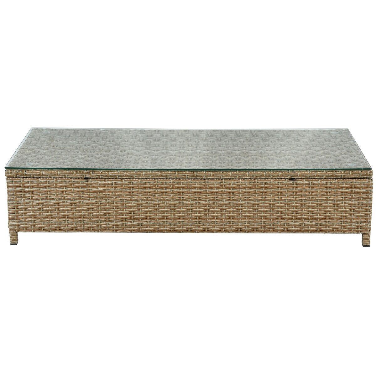 Patio 3-Piece Rattan Sofa Set