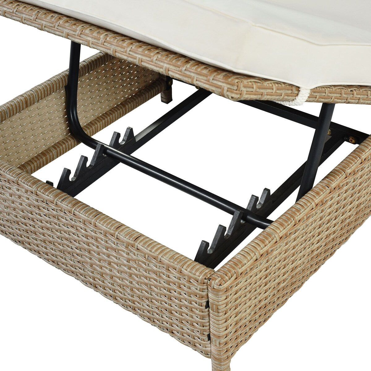 Patio 3-Piece Rattan Sofa Set