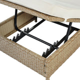 Patio 3-Piece Rattan Sofa Set