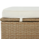 Patio 3-Piece Rattan Sofa Set
