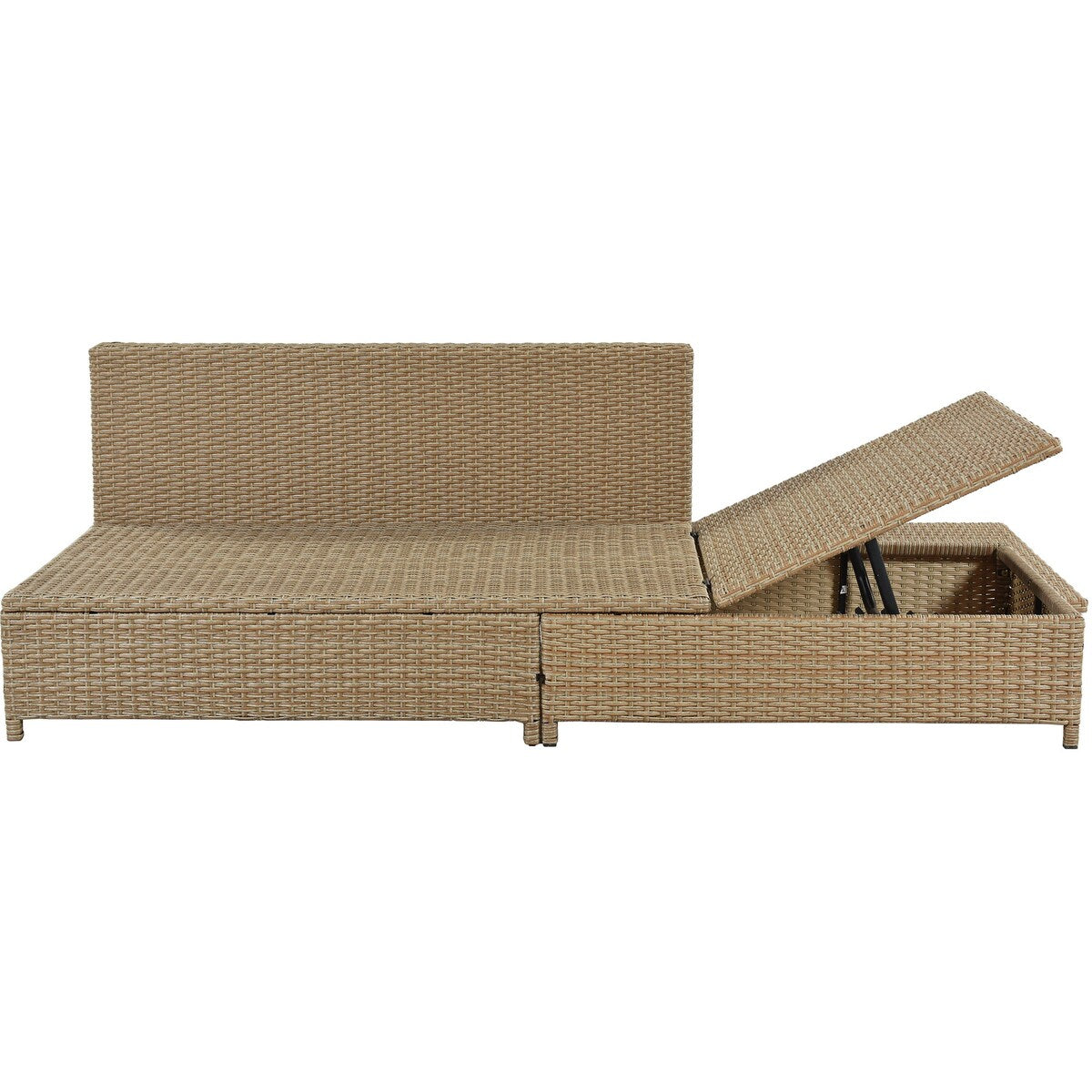 Patio 3-Piece Rattan Sofa Set