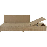 Patio 3-Piece Rattan Sofa Set