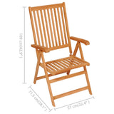 Patio Chairs 2 pcs with Taupe Cushions Solid Teak Wood