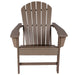 Patio Chairs HDPE for Lawn Deck Backyard, Plastic Outdoor Chairs