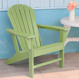 Patio Chairs HDPE for Lawn Deck Backyard, Plastic Outdoor Chairs