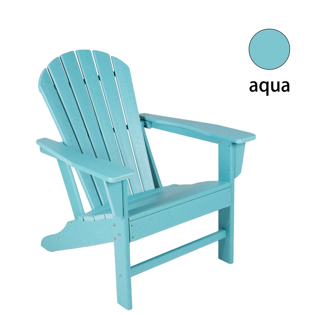 Patio Chairs HDPE for Lawn Deck Backyard, Plastic Outdoor Chairs