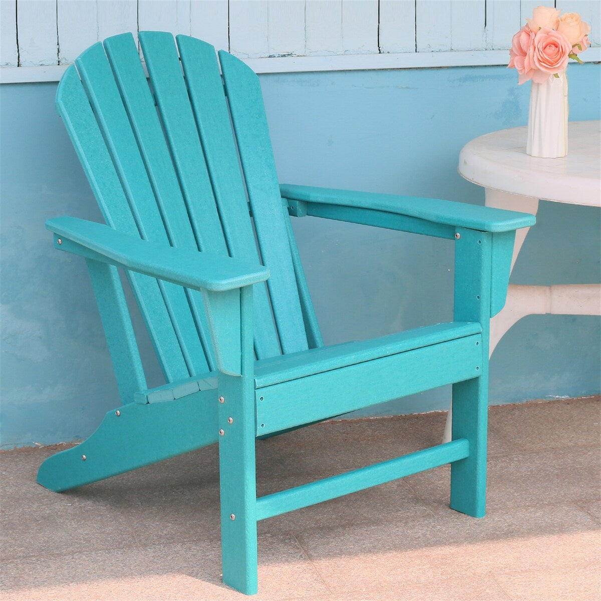 Patio Chairs HDPE for Lawn Deck Backyard, Plastic Outdoor Chairs