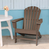 Patio Chairs HDPE for Lawn Deck Backyard, Plastic Outdoor Chairs
