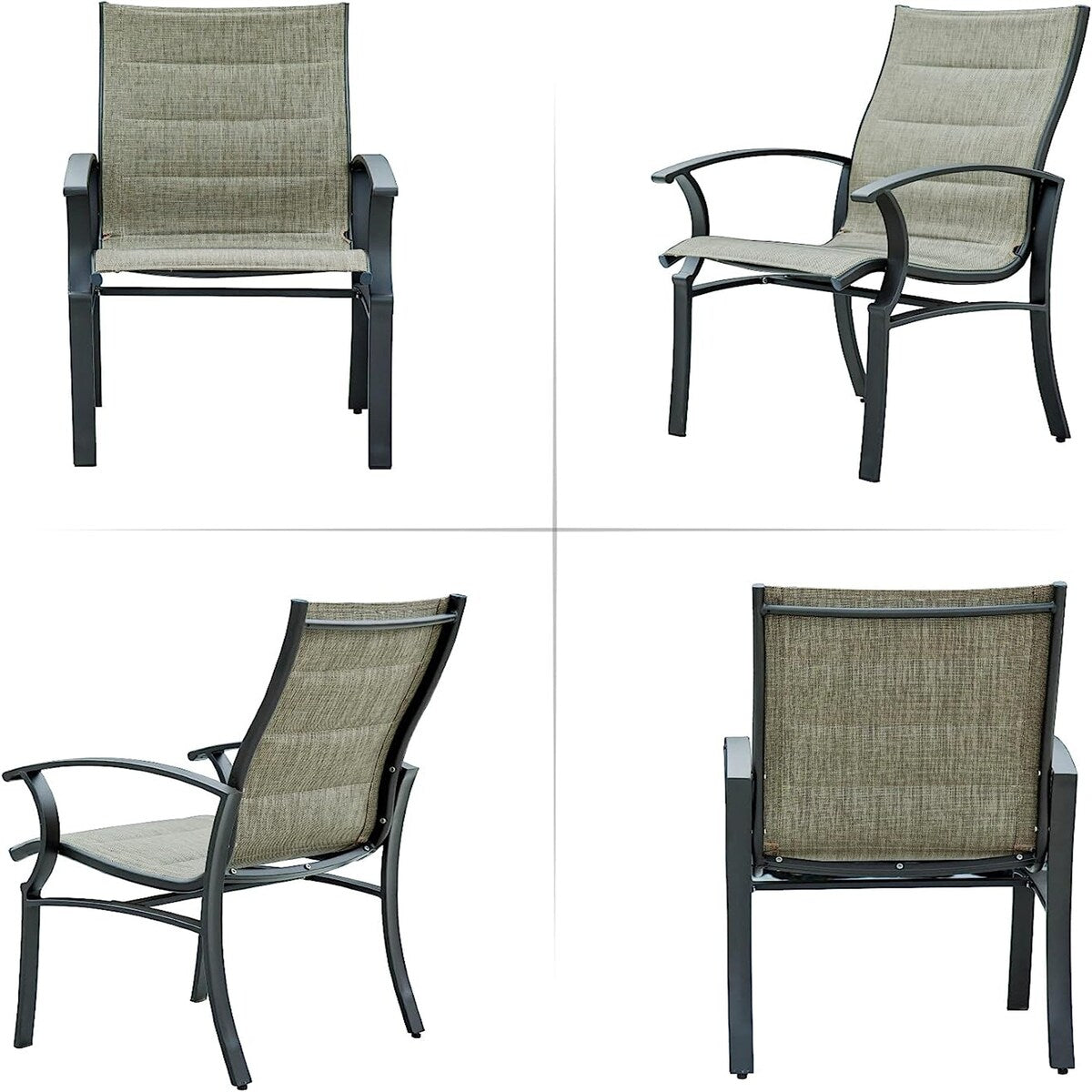 Patio Dining Chairs Set of 2