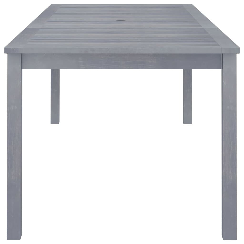 Patio Dining Table 84.6"x35.4"x29.1" Solid Acacia Wood