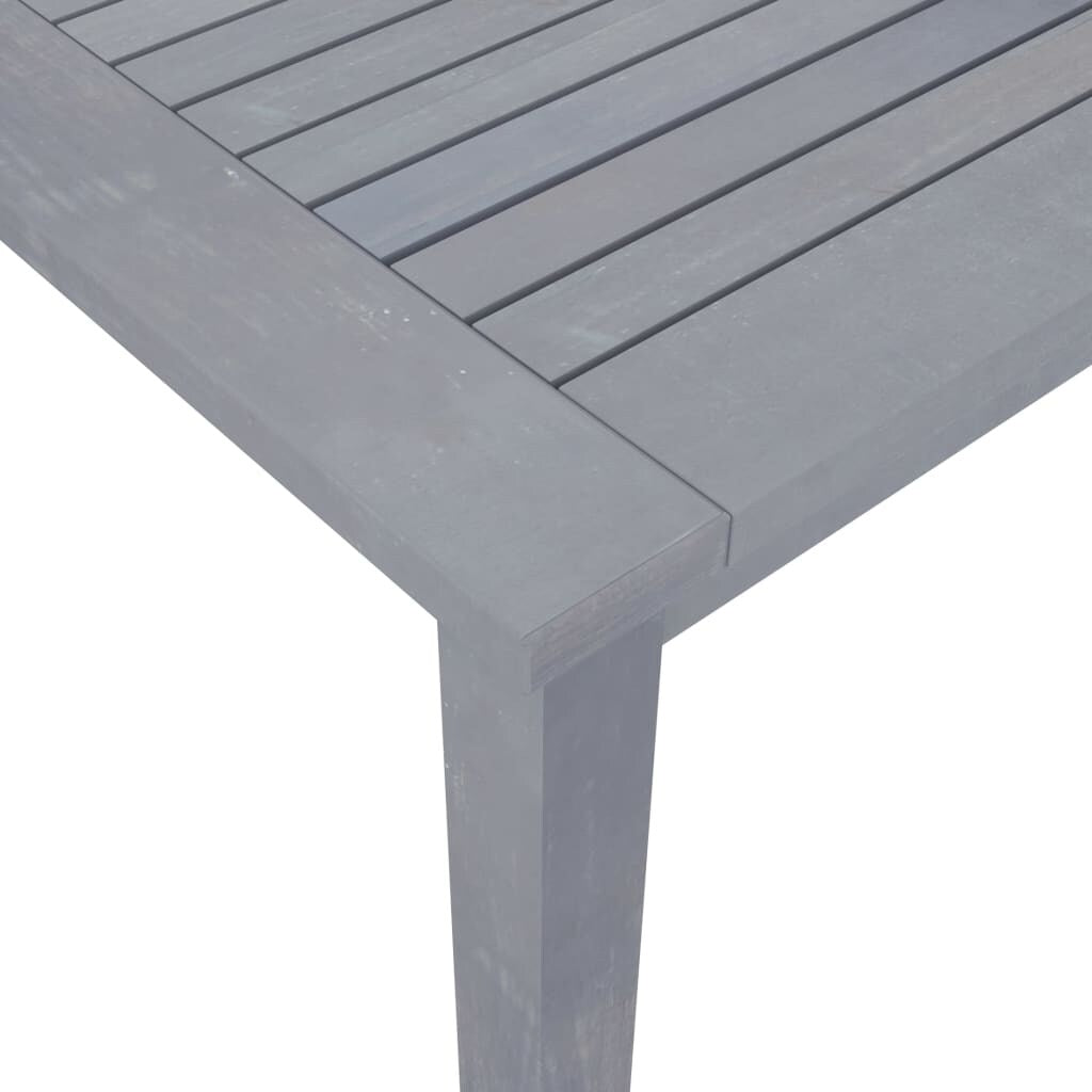Patio Dining Table 84.6"x35.4"x29.1" Solid Acacia Wood