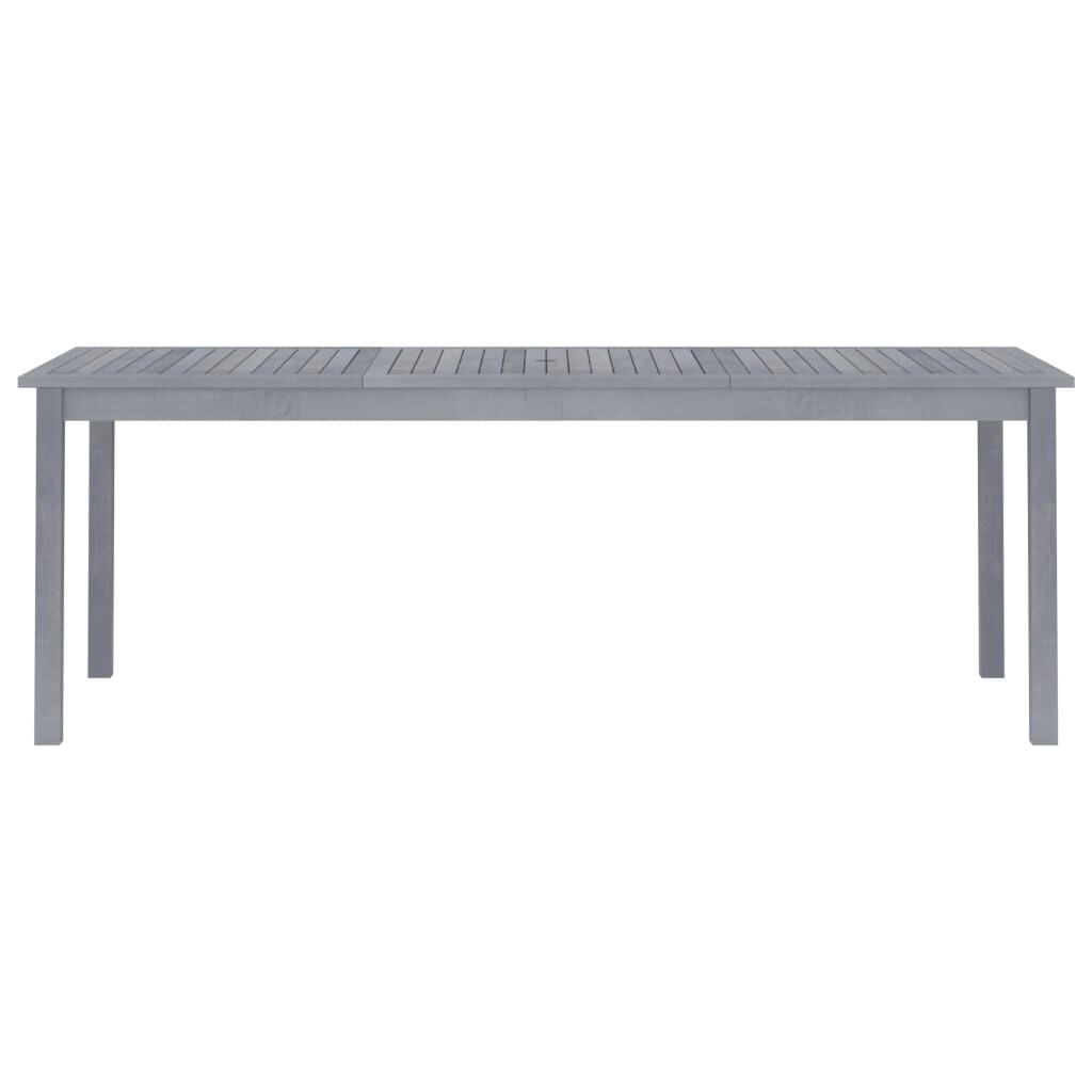 Patio Dining Table 84.6"x35.4"x29.1" Solid Acacia Wood