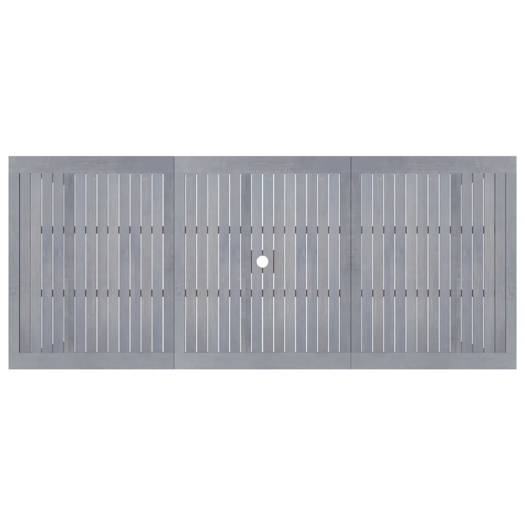 Patio Dining Table 84.6"x35.4"x29.1" Solid Acacia Wood