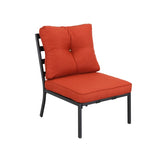 Patio Festival Outdoor Metal Armless Chair