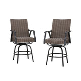 Patio Festival Wicker/Rattan 11-Piece Bar Height Dining Set