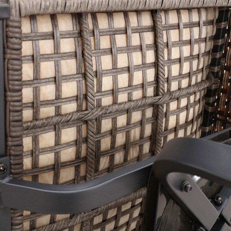 Patio Festival Wicker/Rattan 11-Piece Bar Height Dining Set