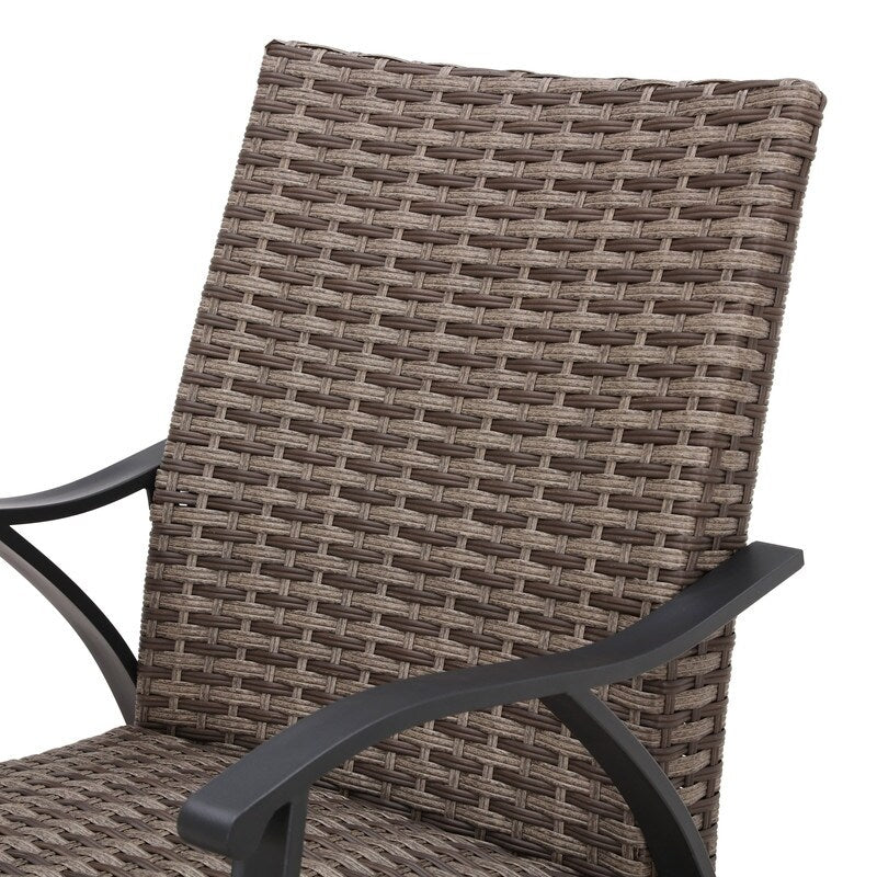 Patio Festival Wicker/Rattan 11-Piece Bar Height Dining Set