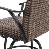 Patio Festival Wicker/Rattan 11-Piece Bar Height Dining Set