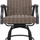 Patio Festival Wicker/Rattan 11-Piece Bar Height Dining Set