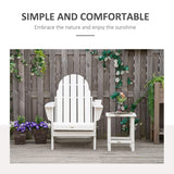 Patio Folding Adirondack Chair,Faux Wood Patio & Fire Pit Chair