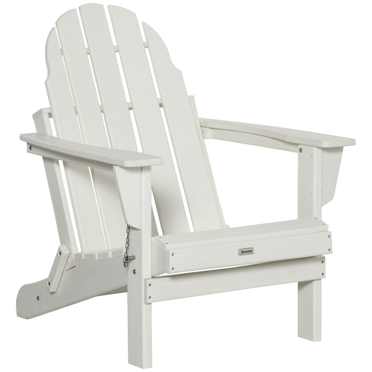 Patio Folding Adirondack Chair,Faux Wood Patio & Fire Pit Chair