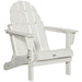 Patio Folding Adirondack Chair,Faux Wood Patio & Fire Pit Chair