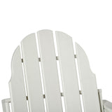 Patio Folding Adirondack Chair,Faux Wood Patio & Fire Pit Chair