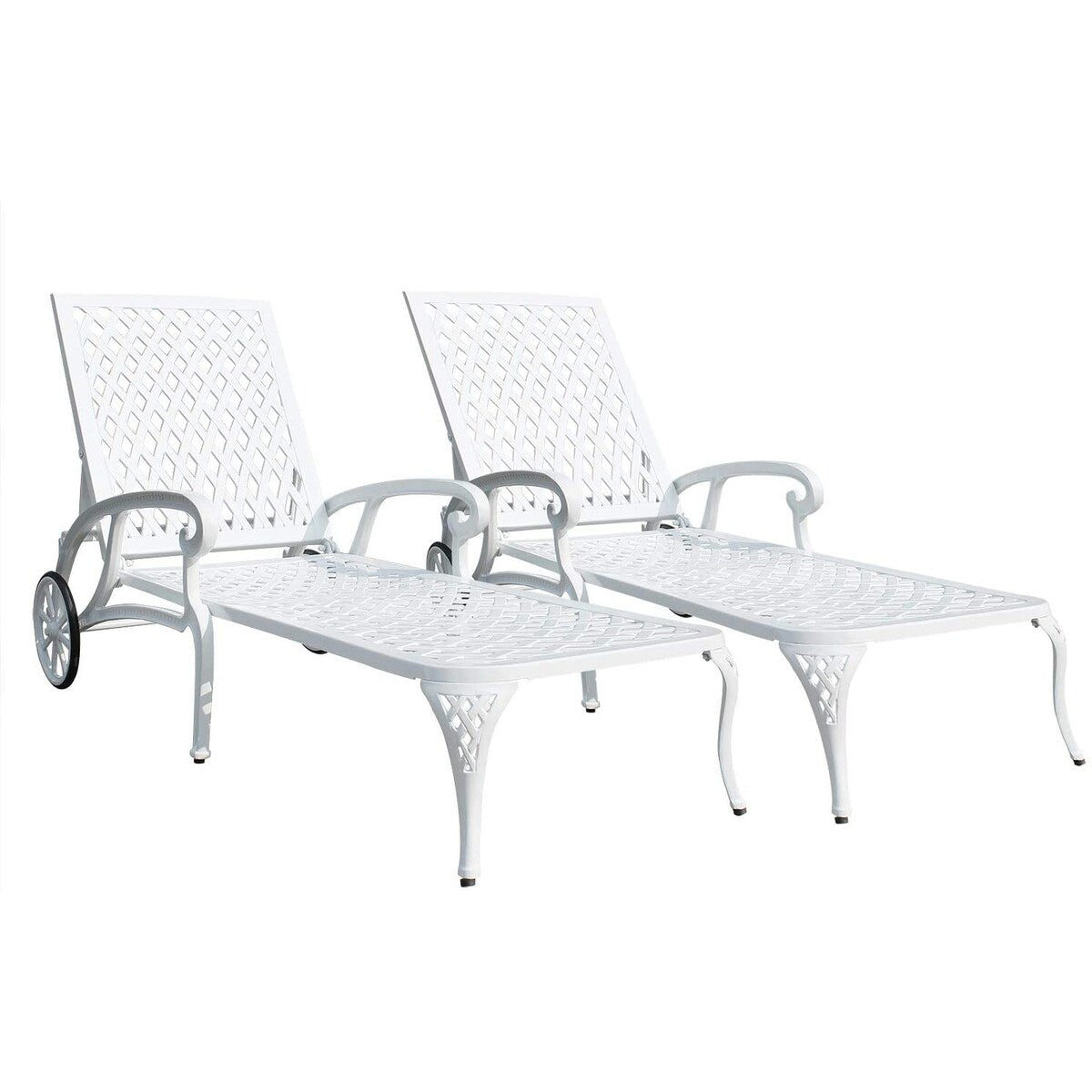 Patio Furniture Aluminium Cast Outdoor lounge chair 1pcs
