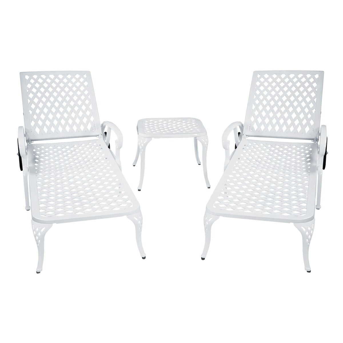 Patio Furniture Aluminium Cast Outdoor lounge chair 1pcs
