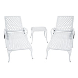 Patio Furniture Aluminium Cast Outdoor lounge chair 1pcs