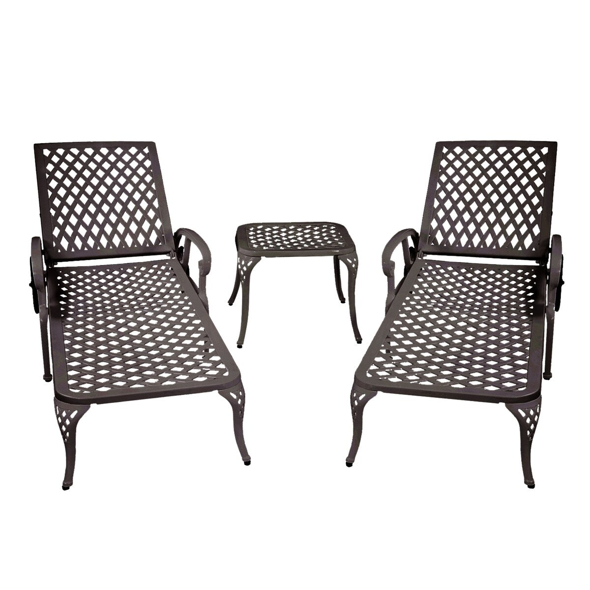 Patio Furniture Aluminium Cast Outdoor lounge chair 1pcs